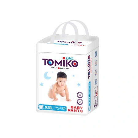 ТРУСИКИ ДЕТСКИЕ XXL (15-20 КГ) 36 ШТ. TOMIKO PREMIUM SOFT